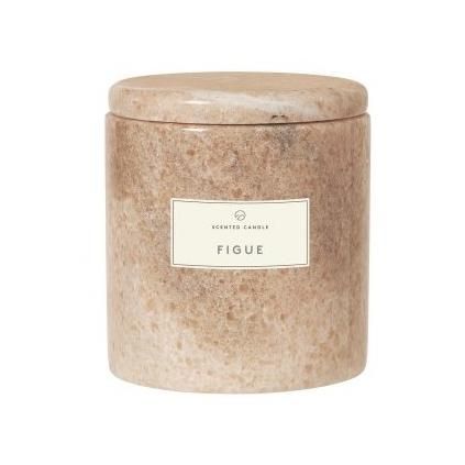 Bougie parfumée FRABLE FIGUE, 8 cm, Sable, Blomus