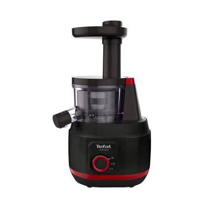 Presse-agrume électrique JUICEO 2SP ZC150838 150 W, noir / rouge, Tefal