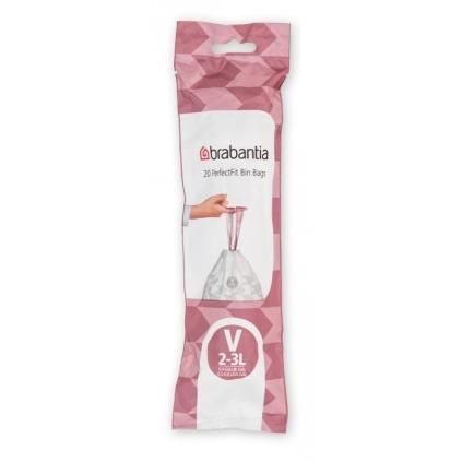 Sac poubelle W PERFECTFIT 3 l, 20 pc, Brabantia