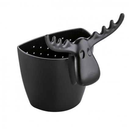 Infuseur à thé RUDOLF, noir cosmique, Koziol
