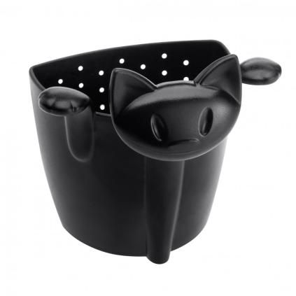 Infuseur à thé MIAOU, noir cosmique, Koziol