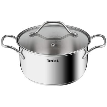 Marmite INTUITION B8644474 20 cm, pour mijoter, Tefal