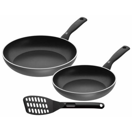 Set de casseroles PERMADUR INSPIRE 24 cm/28 cm avec spatule, WMF