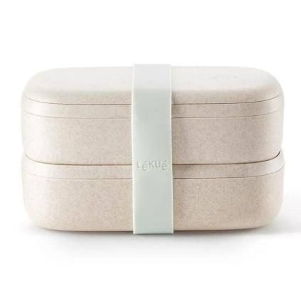 Lunchbox TO GO 2 x 500 ml, double, crémeux, Lékué
