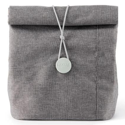 Sac isotherme LUNCHBAG TO GO 4 l, gris, Lékué