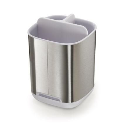 Verre porte brosse à dent EASYSTORE 70530, argent, Joseph Joseph