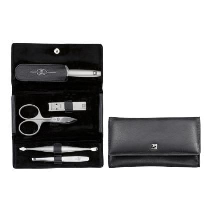 Set de manucure TWINOX, 5 pièces, noir, Zwilling