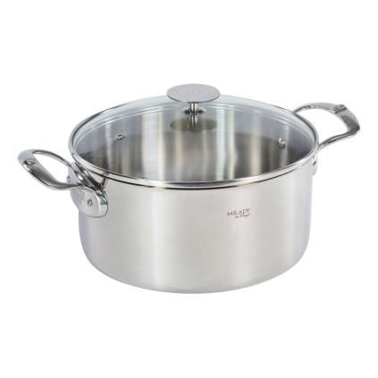 Marmite MILADY 24 cm, acier inoxydable poli, de Buyer