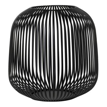 Lanterne LITO M 27 cm, noir, acier, Blomus
