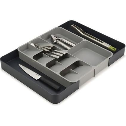 Range-couverts DRAWERSTORE 85166, gris, extensible, Joseph Joseph