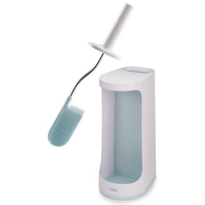 Support brosse à toilette FLEX STORE 70536, blanc / bleu, Joseph Joseph