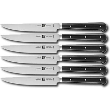 Set de couteau à steak STEAK SET, 6 pièces, noir, Zwilling