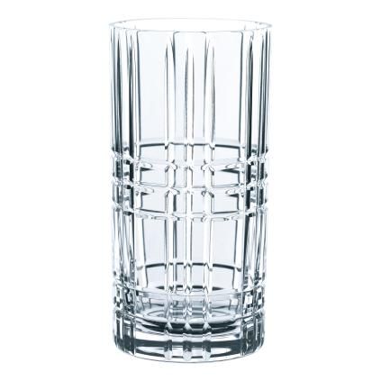 Verre tumbler SQUARE, set de 4 pièces, 445 ml, Nachtmann