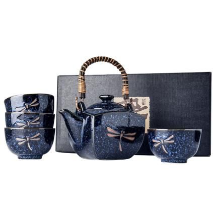 Ensemble de thé DRAGONFLY, 5 pièces, MIJ
