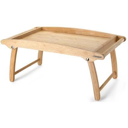 Plateau petit-déjeuner 61 x 35 cm, bois d'hévéa, Continenta