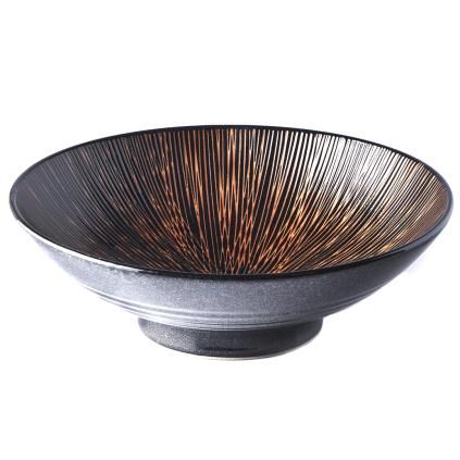Bol BRONZE CONVERGING 24 cm, 900 ml, céramique, MIJ