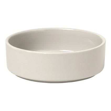 Bol de service PILAR S ⌀ 14 cm, crème, céramique, Blomus