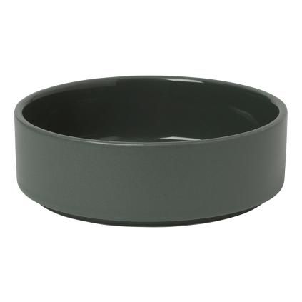 Bol de service PILAR S ⌀ 14 cm, kaki, céramique, Blomus
