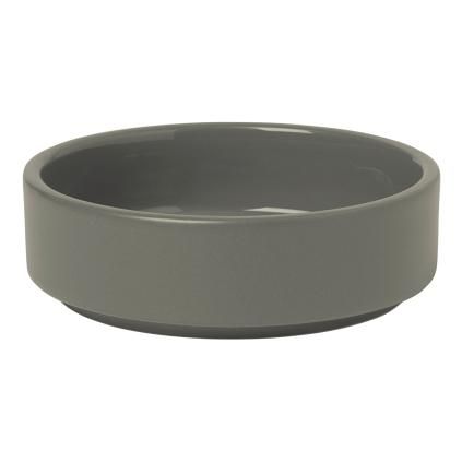 Bol à tapas PILAR XS ⌀ 10 cm, 100 ml, gris foncé, céramique, Blomus