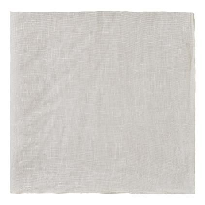 Serviettes en tissu LINEO 42 x 42 cm, crème, lin, Blomus