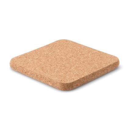 Dessous de plat 20 x 20 cm, en liège, Continenta