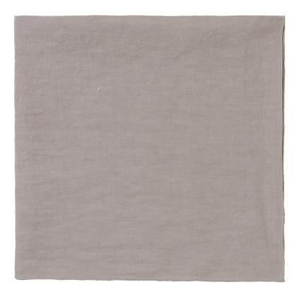 Serviettes en tissu LINEO 42 x 42 cm, sable, lin, Blomus