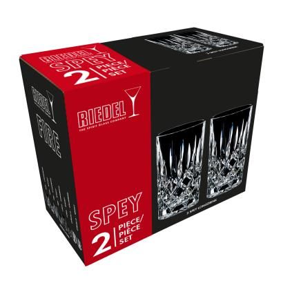 Verre tumbler RIEDEL SPEY LONG DRINK 395 ml, set de 2 pièces, Riedel
