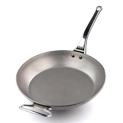 Poêle à frire MINERAL B PRO 32 cm, avec poignée supplémentaire, acier, de Buyer