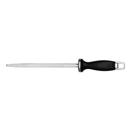 Fusil d'affûtage 26 cm, chromée, avec boucle de suspension, Zwilling