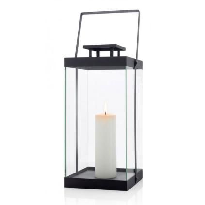 Lanterne FINCA L 46 cm, noir, Blomus
