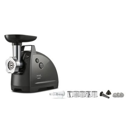 Hachoir électrique pour viande HV8 PLUS NE685838, noir, Tefal
