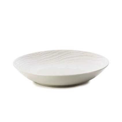 Assiette creuse ARBORESCENCE, set de 4 pc, 27 cm, ivoire, REVOL