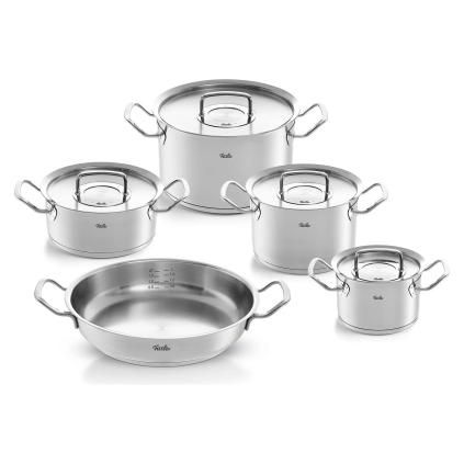 Batterie de cuisine ORIGINAL-PROFI COLLECTION, avec faitout et poêle à servir, set de 5 pc, Fissler
