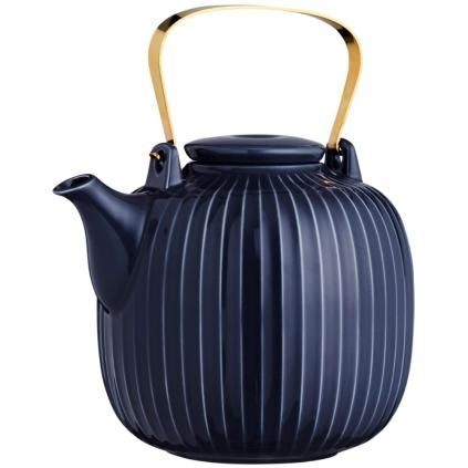 Théière HAMMERSHOI, 1,2 l, indigo, Kähler