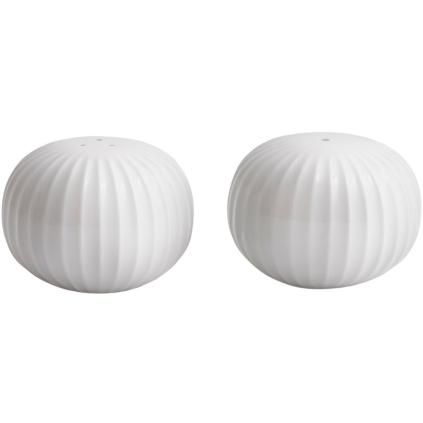 Set salière et poivrier HAMMERSHOI, set de 2 pc, blanc, Kähler