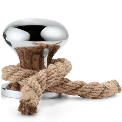 Butée de porte HAMBURGER STOPPER 12,5 cm, argent, Philippi