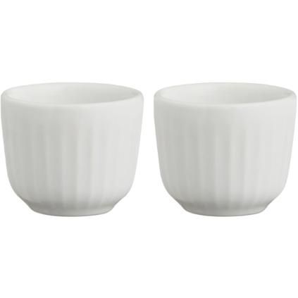 Coquetier HAMMERSHOI, set de 2 pc, blanc, Kähler