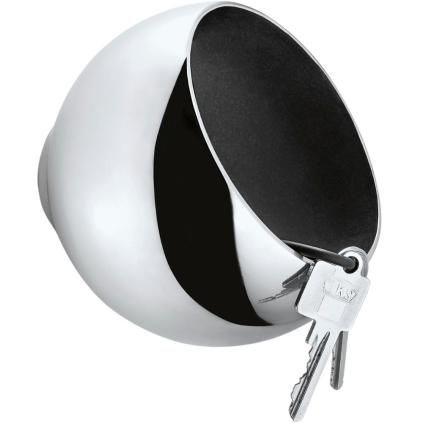 Patère SPECTRA 12 cm, argent, aluminium, Philippi