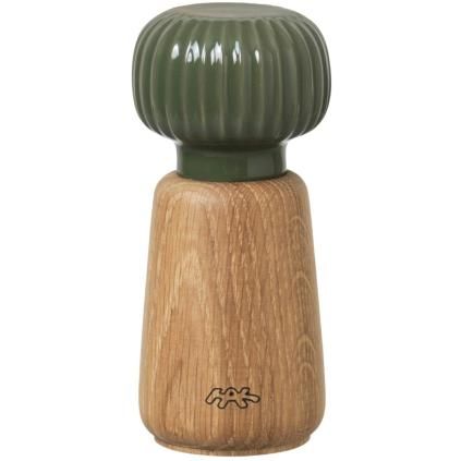 Moulin à épices HAMMERSHOI 14,5 cm, vert foncé, Kähler