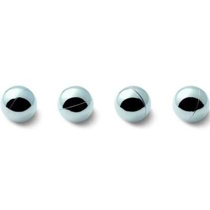Poids pour nappe GRAVITY, set de 4 pc, argent, Philippi
