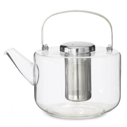 Théière avec infuseur à thé BJORN 1,2 l, verre, Viva Scandinavia
