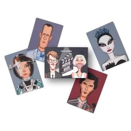 Quizz MOVIE GEEK, 50 pièces, Printworks