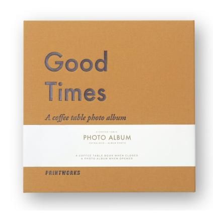 Album photo GOOD TIMES, orange, Printworks