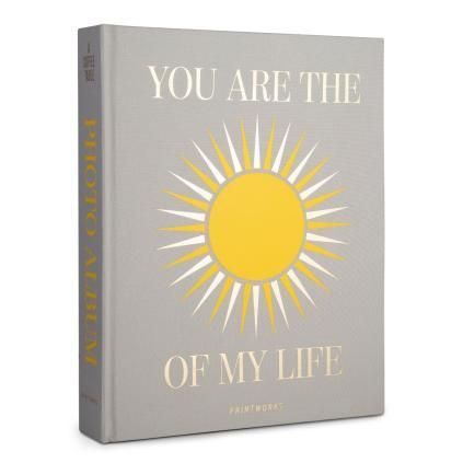 Album photo YOU ARE SUNSHINE, gris, Printworks