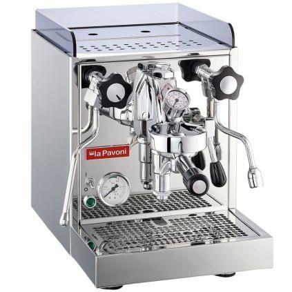 Machine à café semi-professionnelle CELLINI CLASSIC, argent, La Pavoni