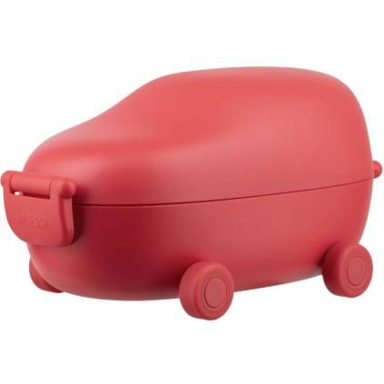 Lunchbox SNACKMOBILE, 2 compartiments, rouge, Alessi