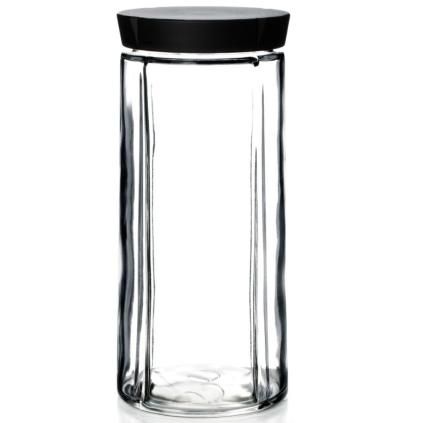 Bocal de rangement GRAND CRU 1,5 l, noir, Rosendahl