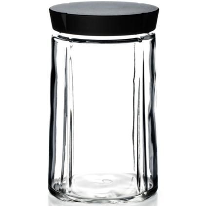 Bocal de rangement GRAND CRU 1 l, noir, Rosendahl