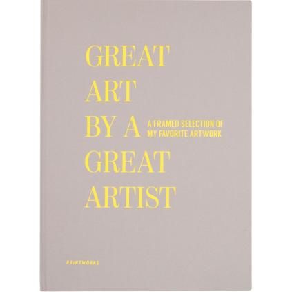 Livre avec encadrements GREAT ART, beige, Printworks