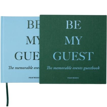 Livre d'or, vert / bleu, Printworks